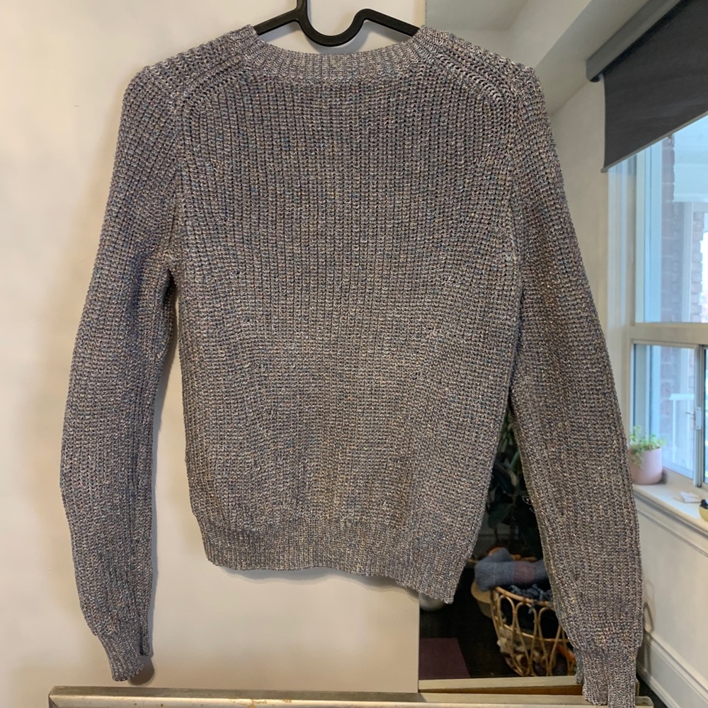 Metalic Knit Crewneck - Picture 7 of 9